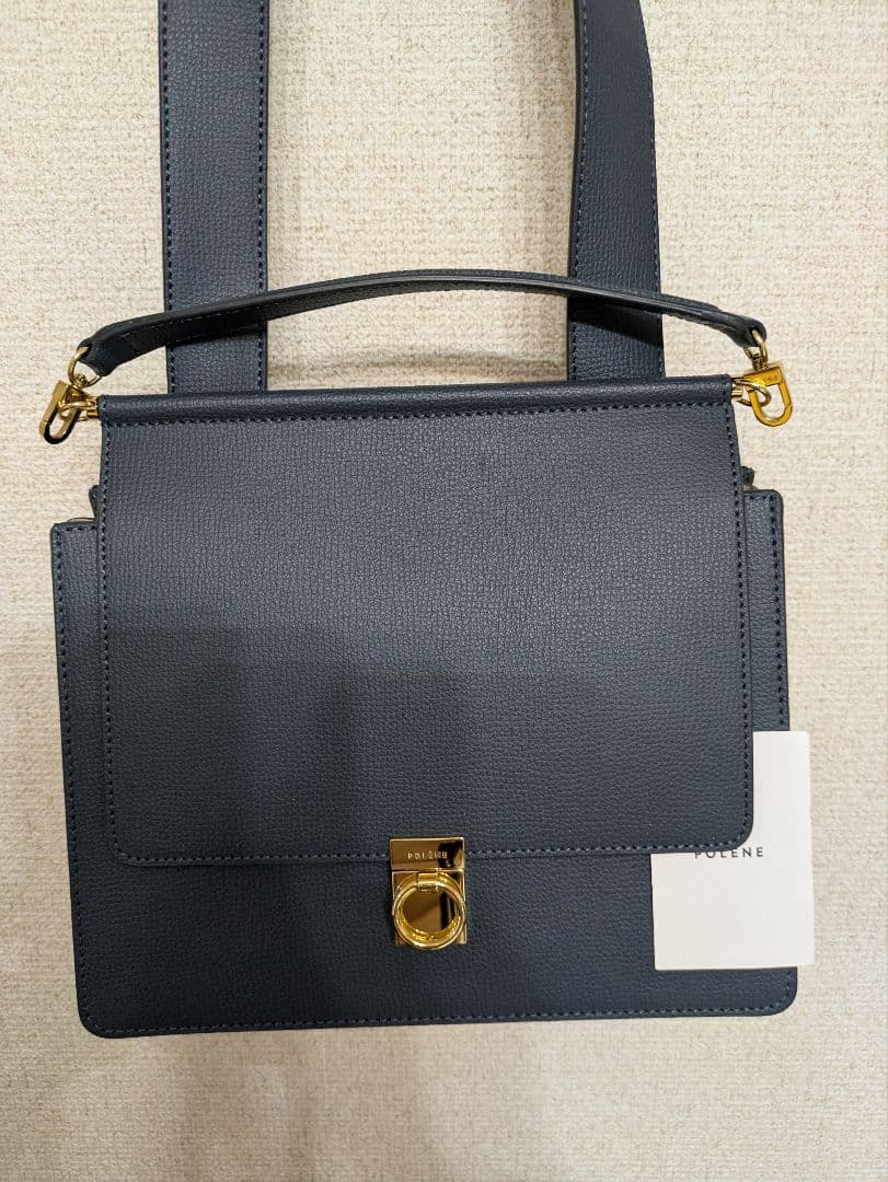 専用　POLÈNE NUMERO sept ショルダーバッグ ミッドナイトブルー