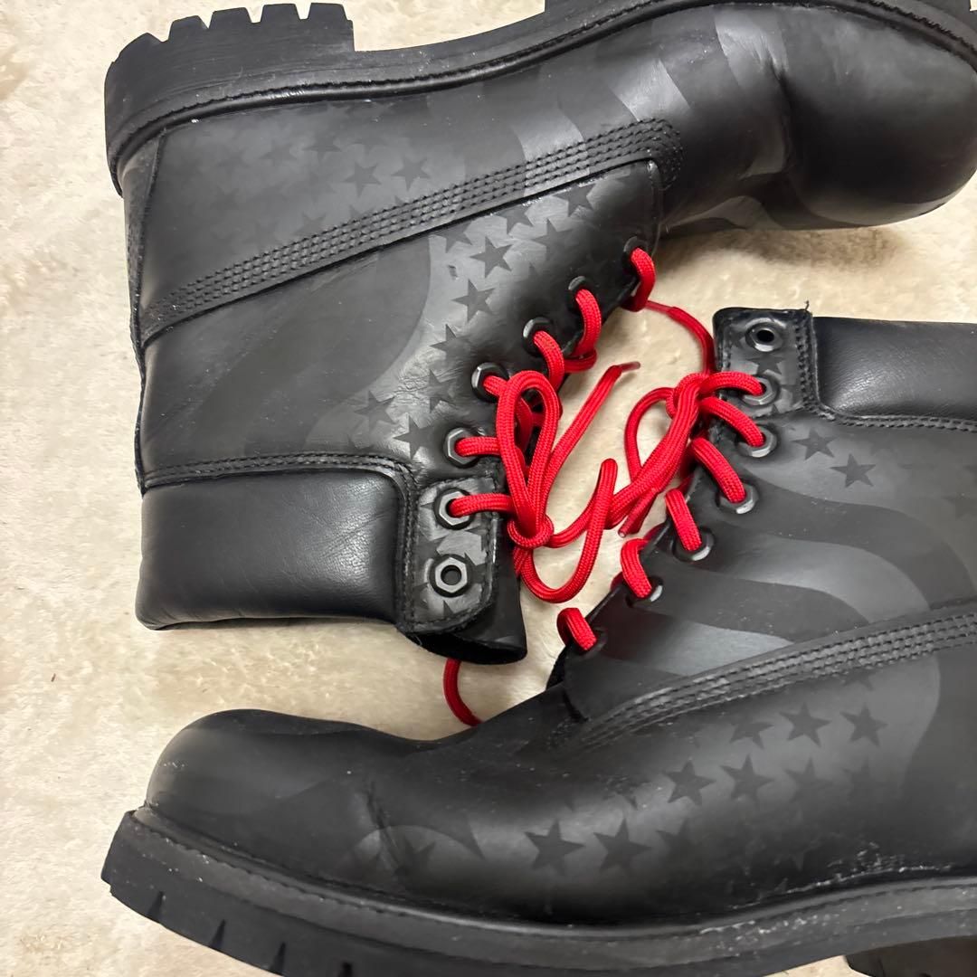 靴 SUPREME TIMBERLAND Stars Stripes boots