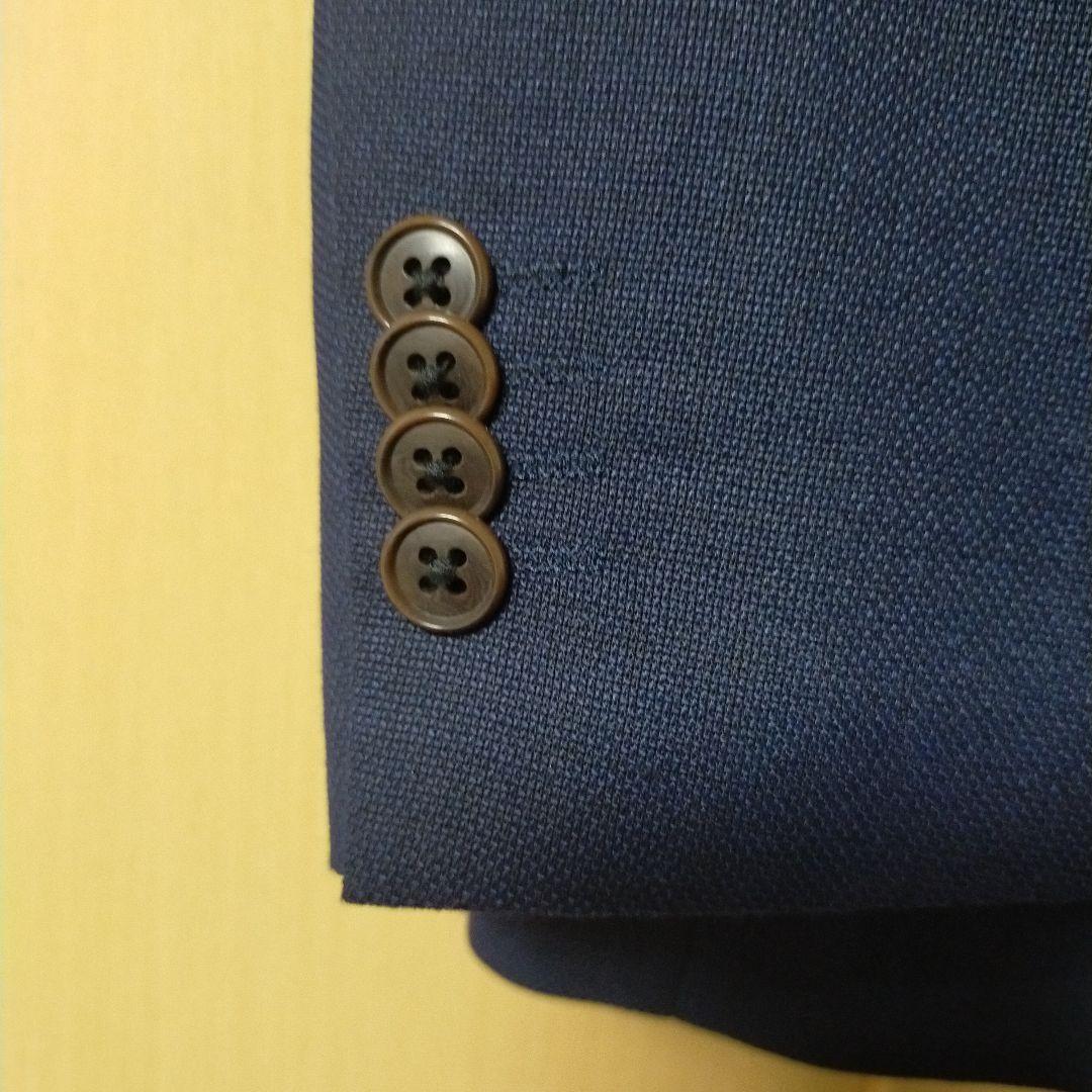 スーツスクエア ウォッシャブルジャケット／ブルー175cm 4Drop