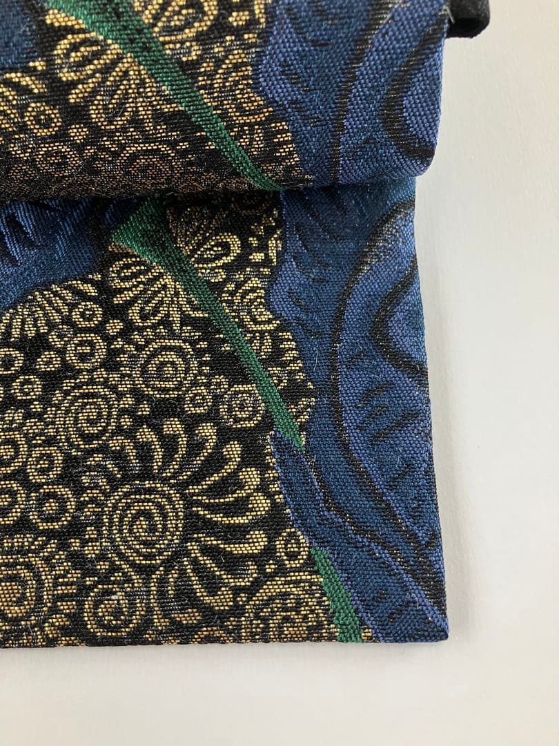 お仕立て上がり名古屋帯　新品未使用品　正絹　西陣織　No.354