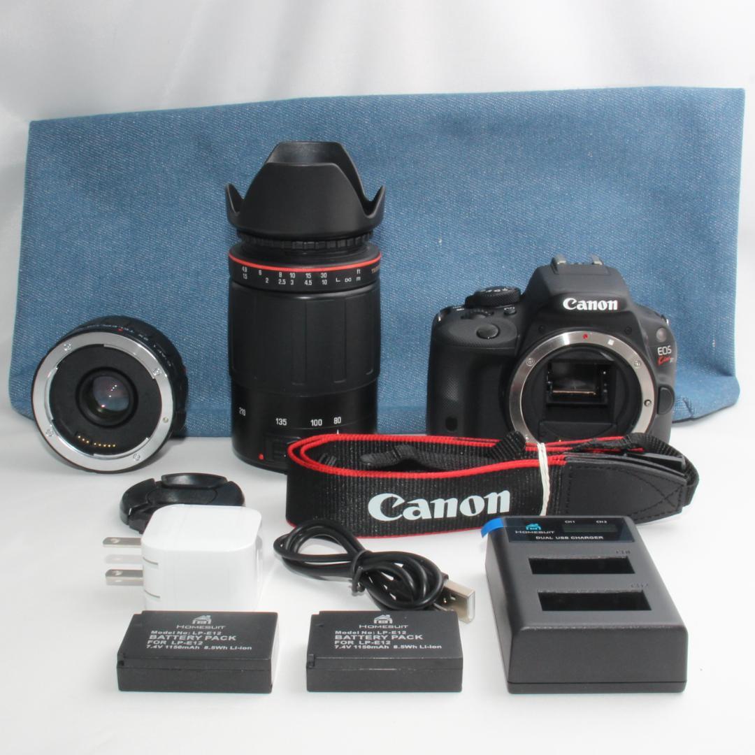 ❤️予備バッテリー付❤️Canon EOS kiss X7 超絶望遠レンズセット