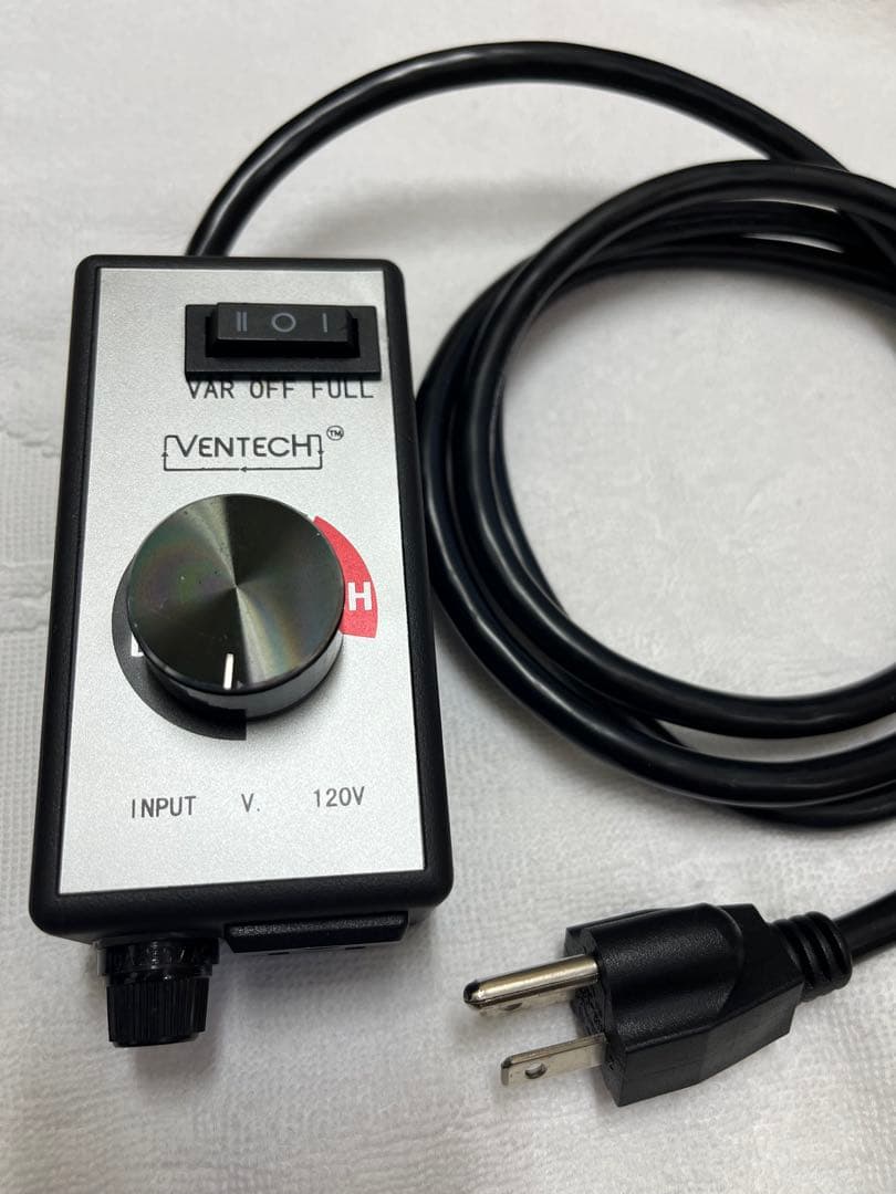 水耕栽培　換気扇　空調　排気送風機ファン　インラインファン　スピードコントローラ