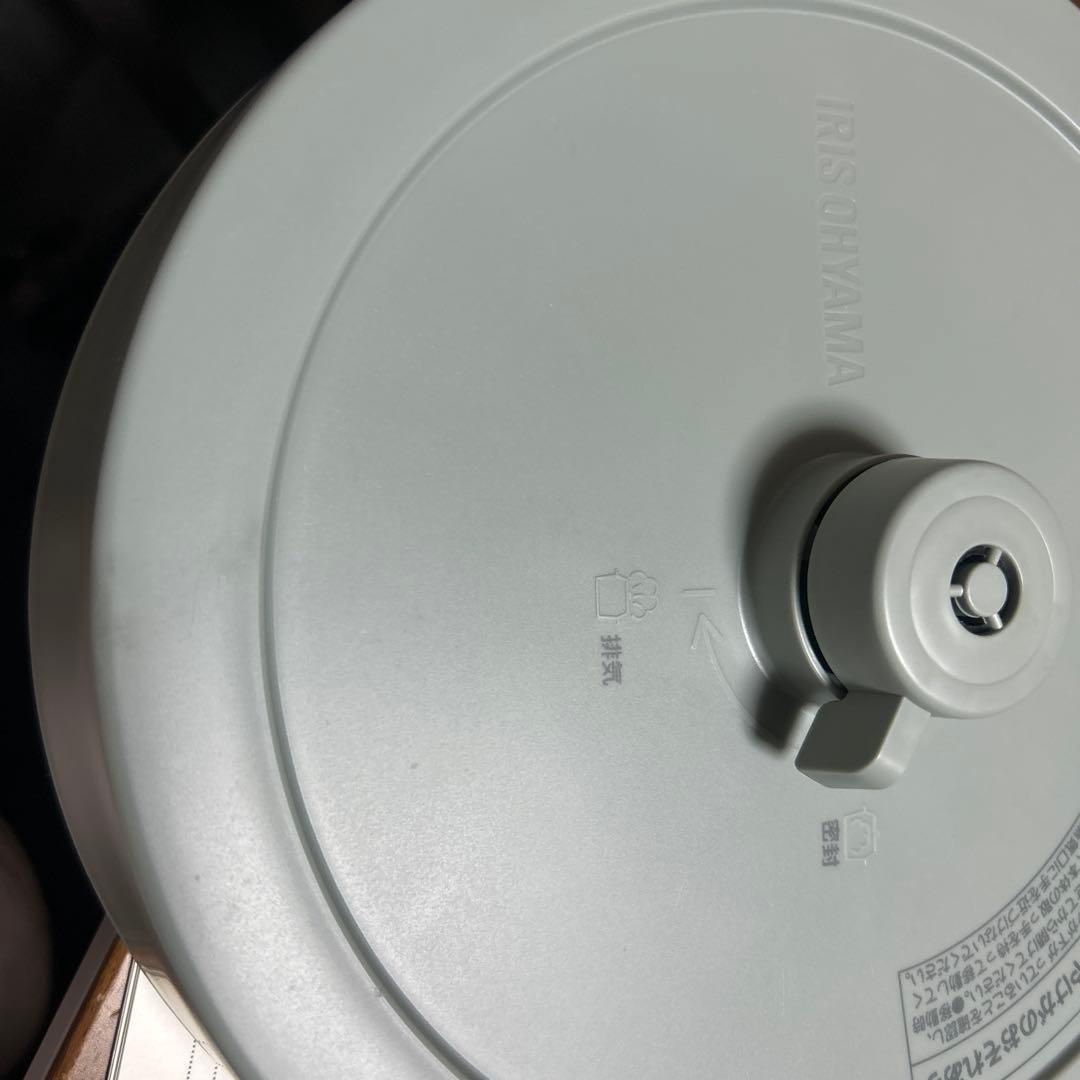 IRIS OHYAMA 電気圧力鍋 ピスタチオグリーン