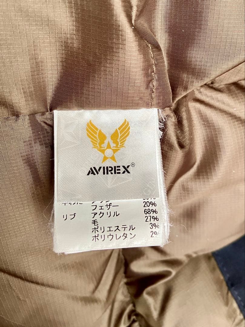 【AVIREX】ミリタリーファンクションダウン【アヴィレックス】