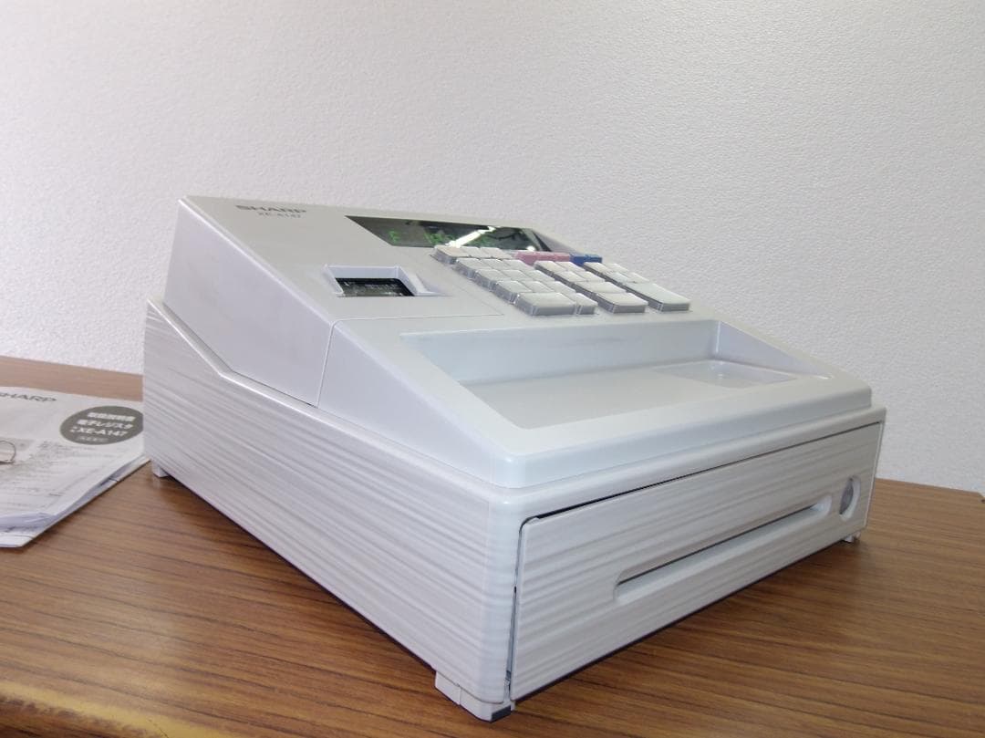 設定無料 SHARP XE-A147-W 2021年製 レジスター 250429