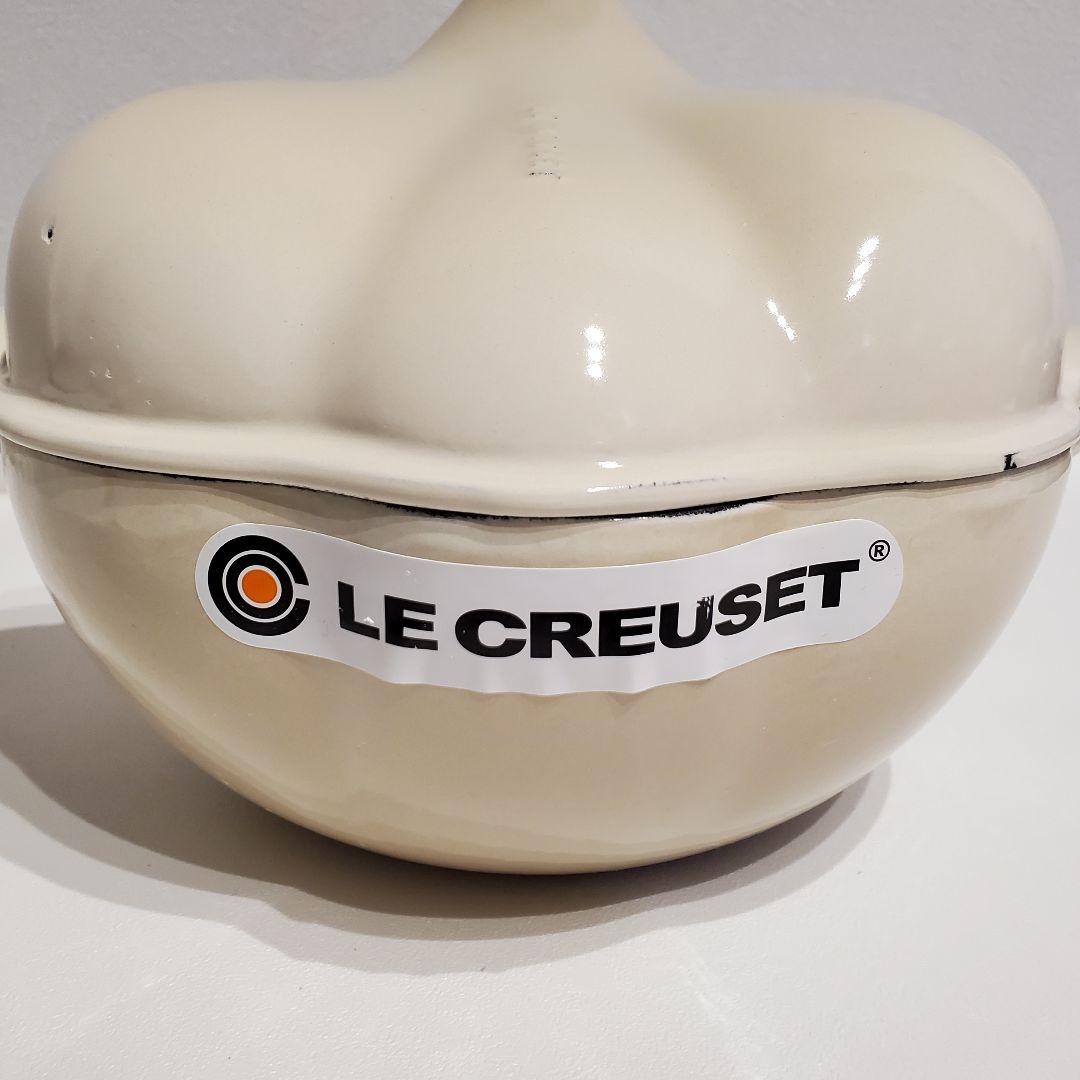 ルクルーゼ ガーリック にんにく 鍋 ココット ベジタブル 廃盤品
