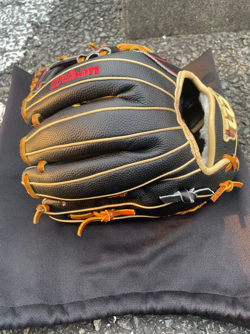 サクトラテツ 軟式 wilson 1723 オーダー ネーム刺繍なし