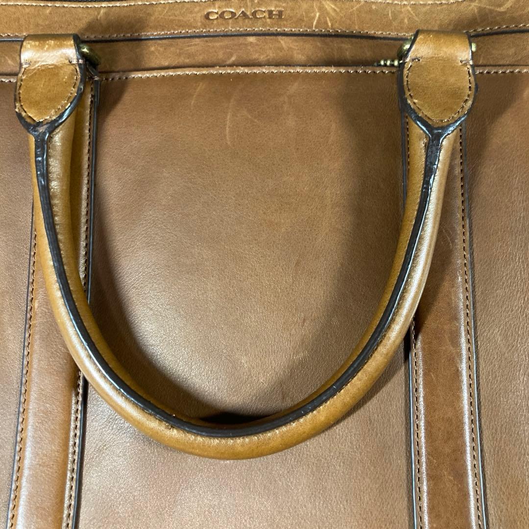 COACH オールド コーチ ビジネスバッグ 2WAY ブラウン 71057