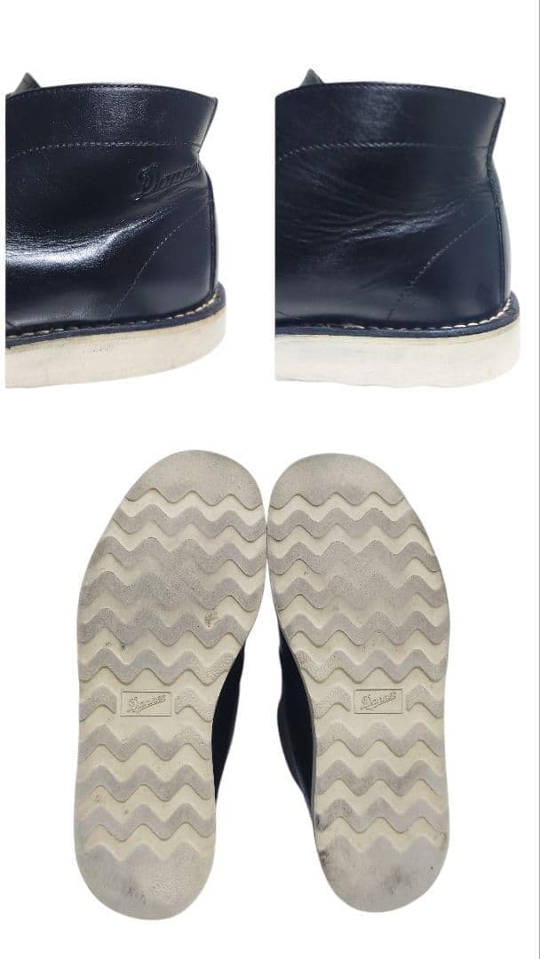 Danner ダナー チャッカブーツ レザー 7.5 ブラック