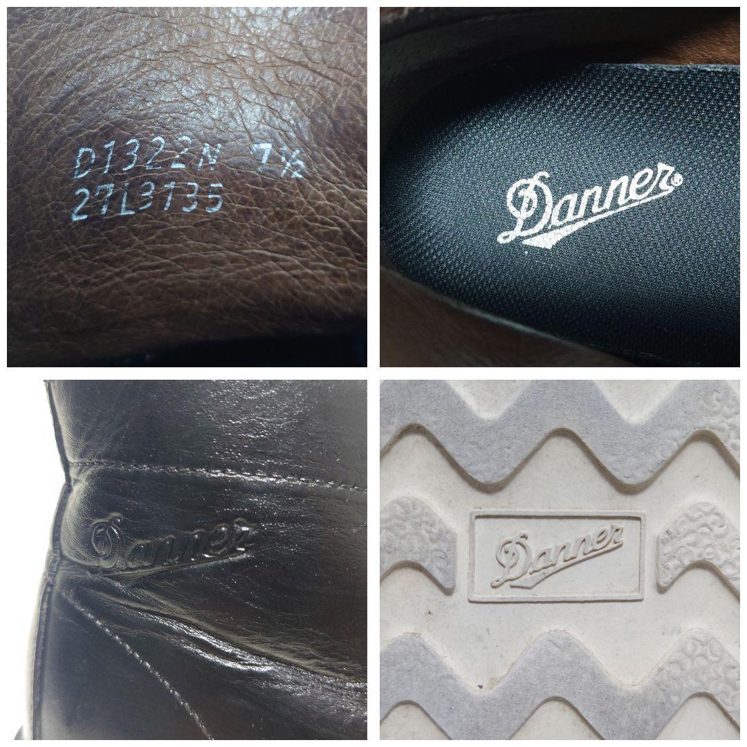 Danner ダナー チャッカブーツ レザー 7.5 ブラック
