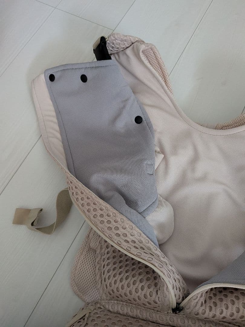 bebe swan メッシュ抱っこひも ベージュ
