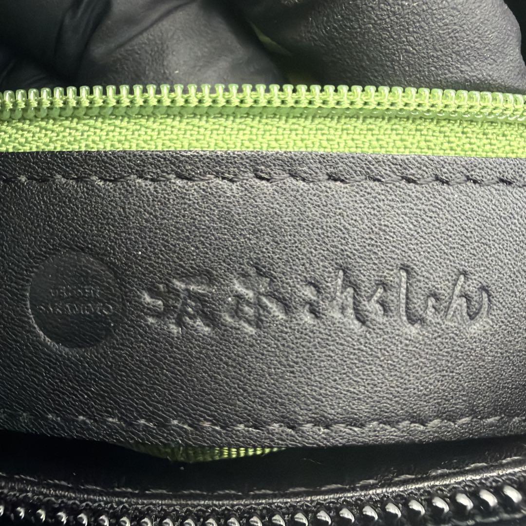 極美品 坂本これくしょん 蒔絵調 ショルダーバッグ 斜め掛け 軽量 会津塗 和装