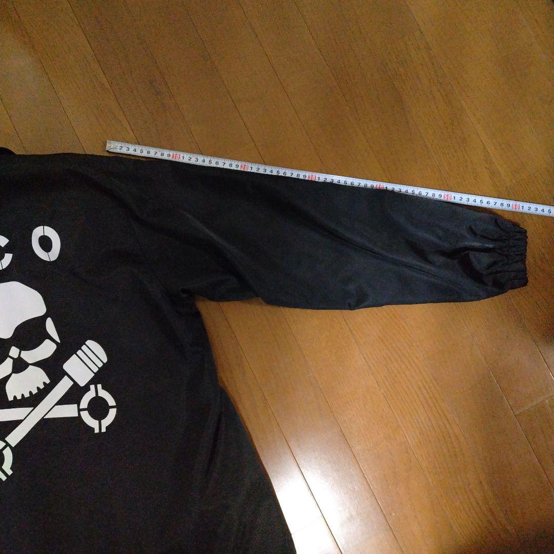 ア*ん様 リアルマッコイズBUCO コーチジャケット S　スカルピストン　ブラッ