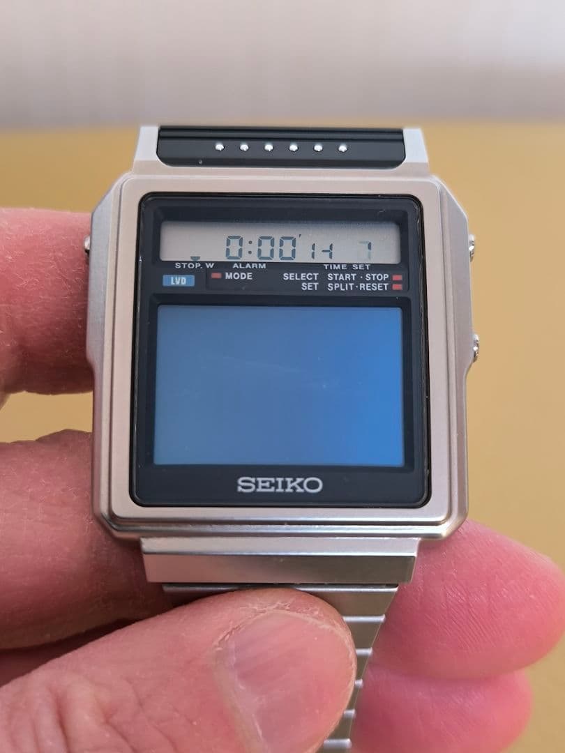 【ジャンク・希少】セイコー「テレビウオッチ」（DAX002 T001-5010）