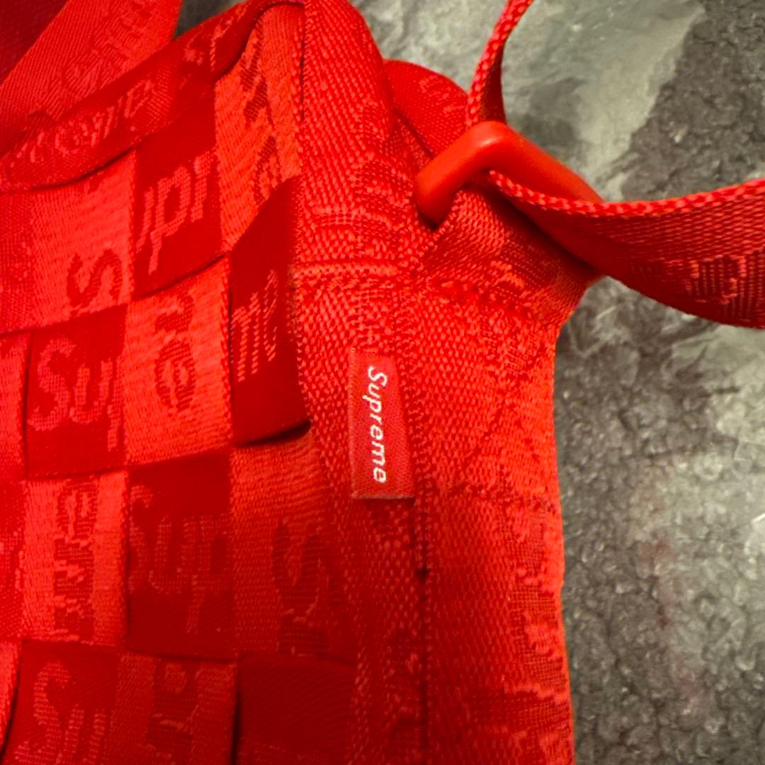 supreme ショルダーバッグ Woven shoulder bag シュプ