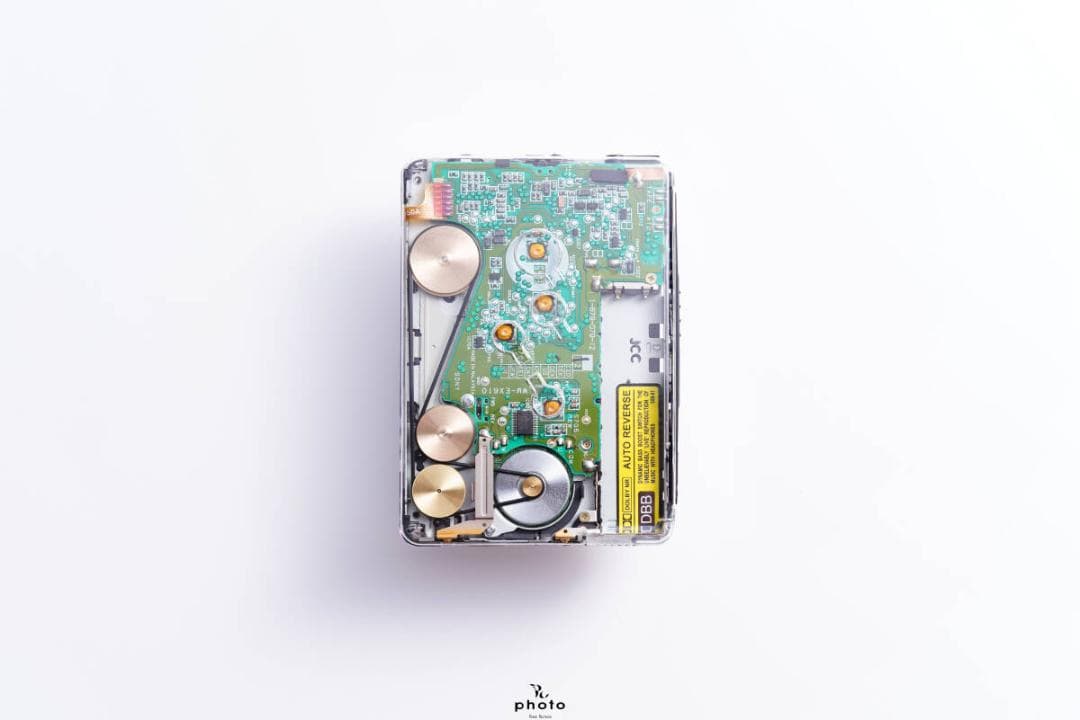 SONY WALKMAN 透明外装 真鍮製フライホイール WM-EX610