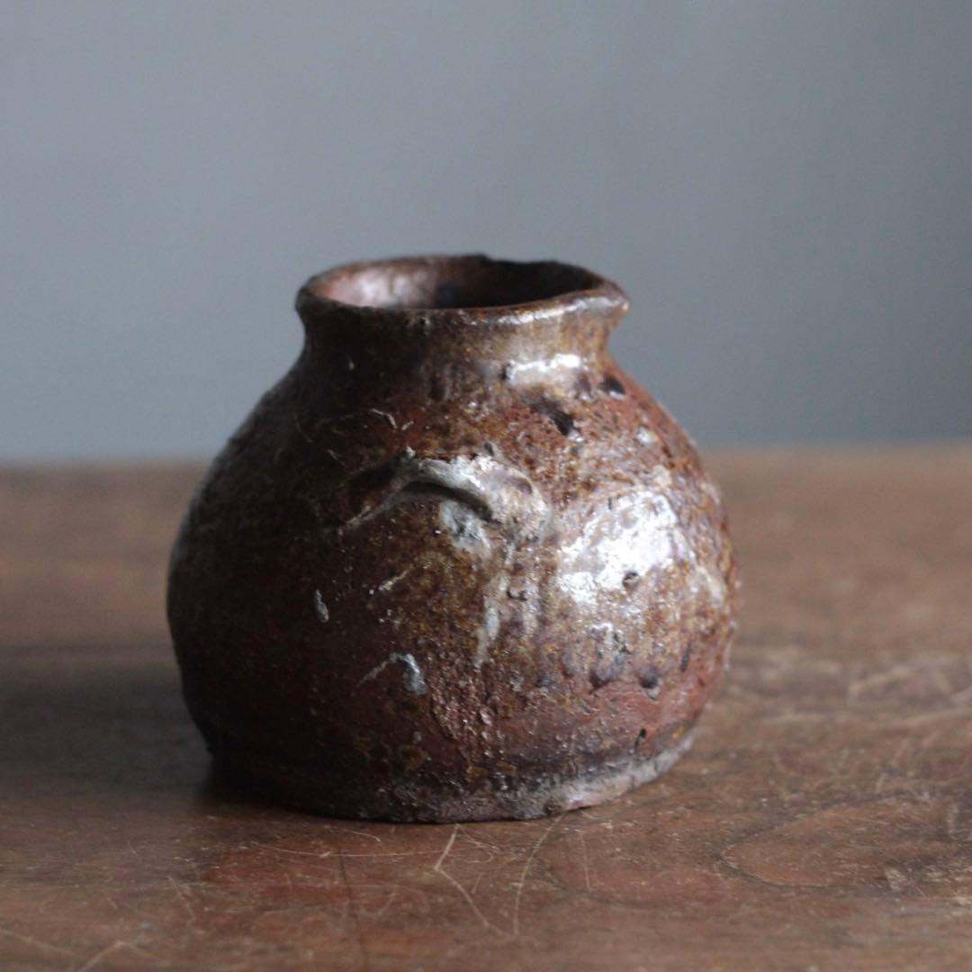 越前焼 お歯黒壺 壺 花器 古美術 古道具 アンティーク