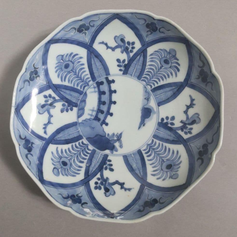 77*2陶芸 古伊万里小皿 有田焼 柿右衛門 骨董