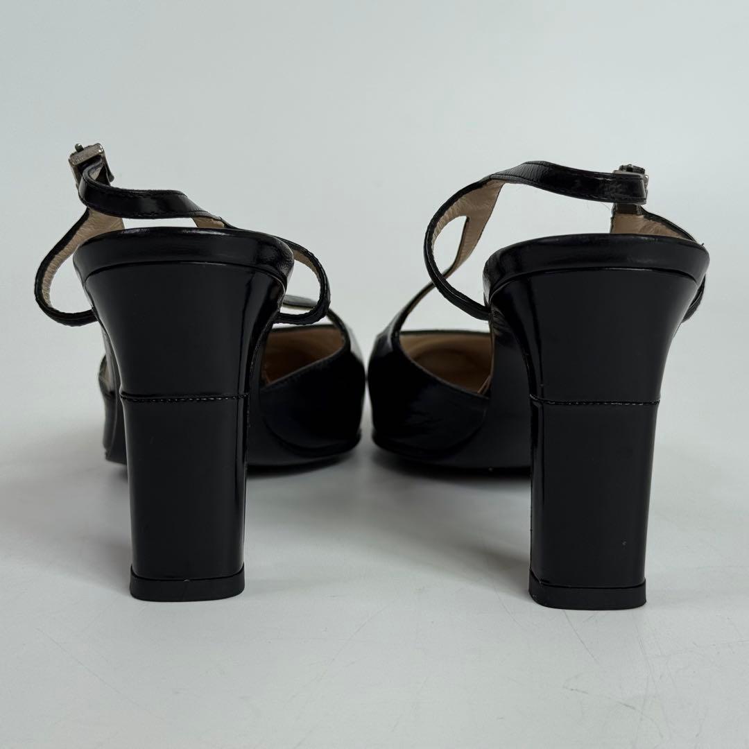 CHANEL シャネル レザーハイヒール パンプス 22.5cm C578