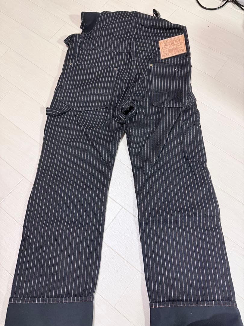 IRON HEART ダブルニーオーバーオール