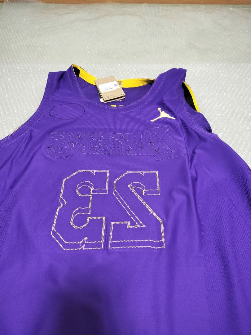 ウェア Lakers LeBron James Statement Jersey XXL