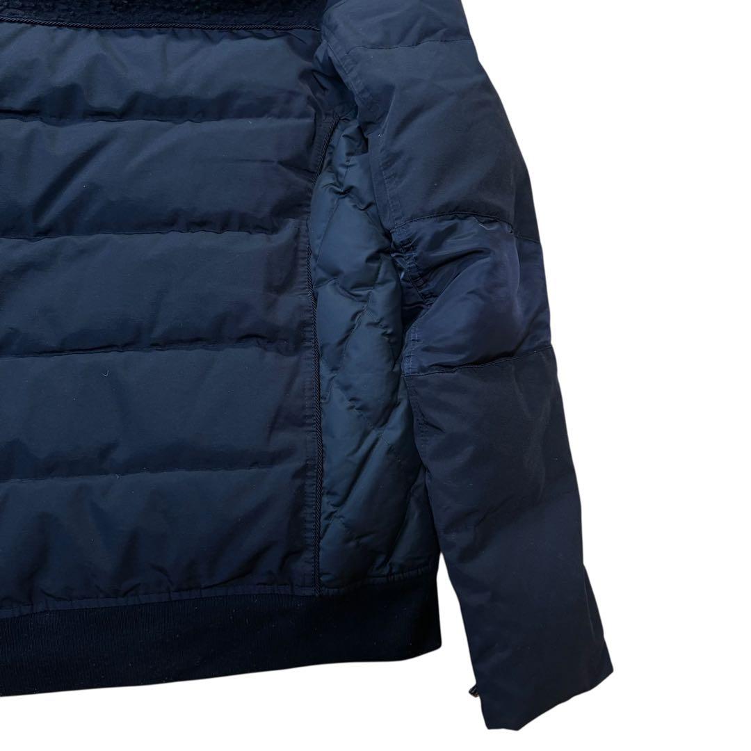 ロアーガンズ × ザンター ダウンジャケット ブラック　ボア　y2k 切り替え