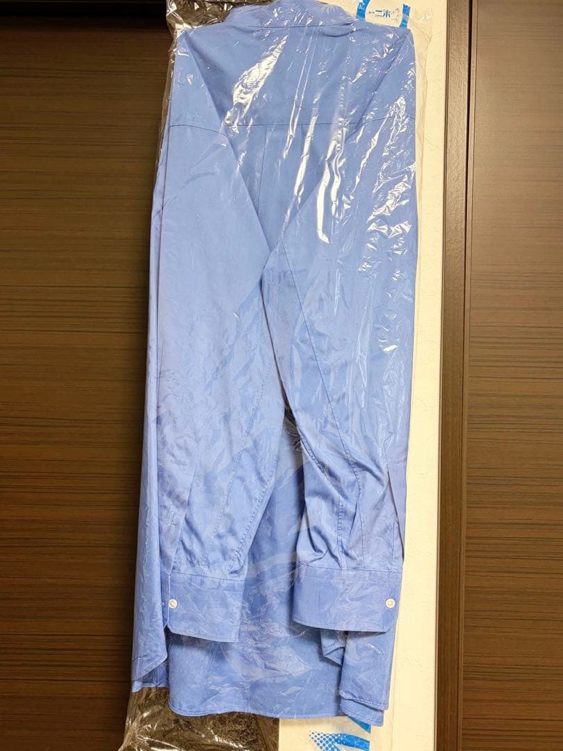 LOEFF（ロエフ）コットン ブロード バンドカラーシャツ