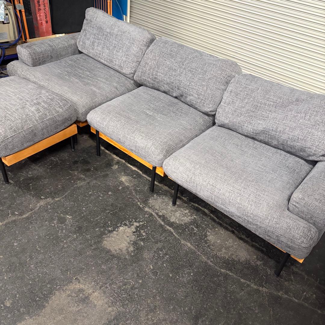 一都三県限定　配送設置無料　ユニットソファ　VENTOTA Delos