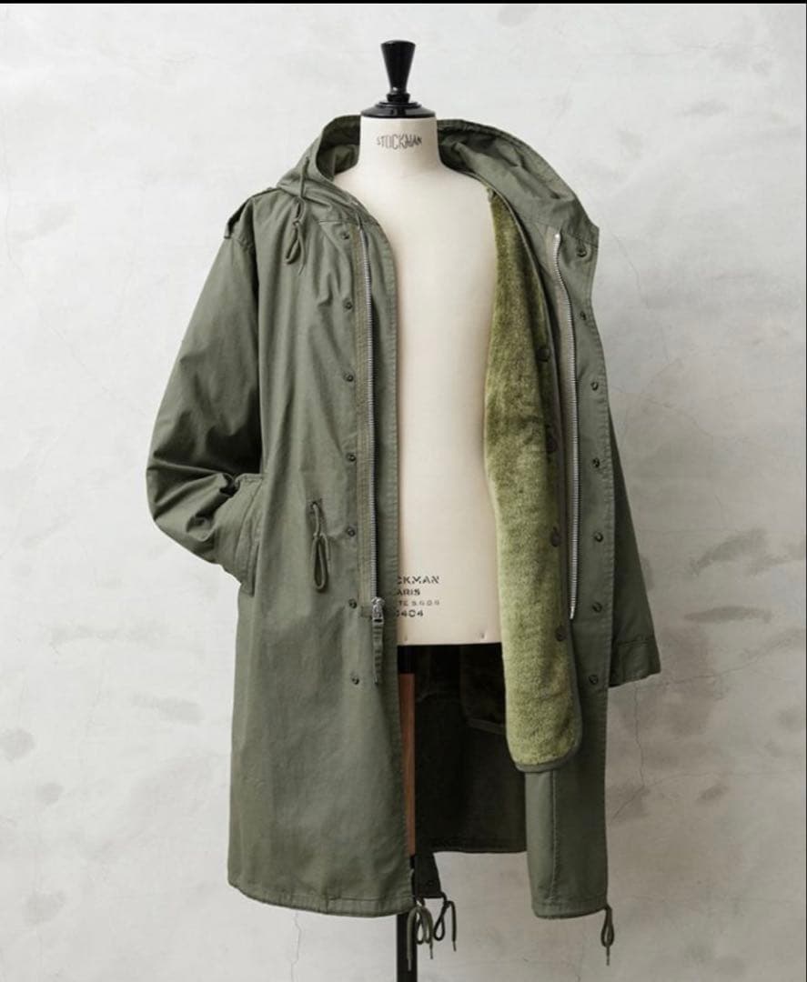 HOUSTONヒューストン米軍 M-51モッズコートSHELL M-1951