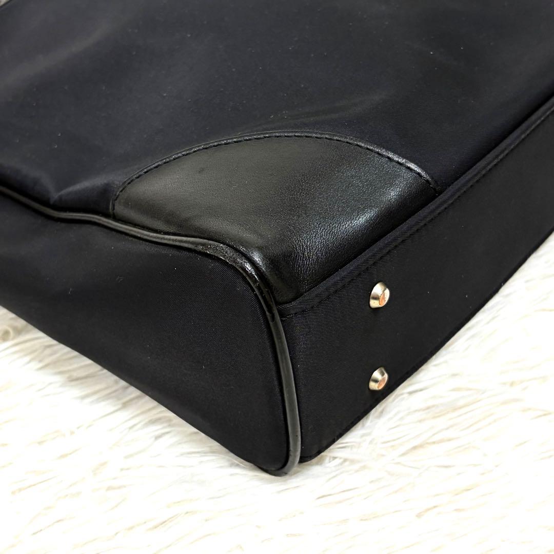 BURBERRY BLACK LABEL ビジネスバッグ ノバチェック ナイロン