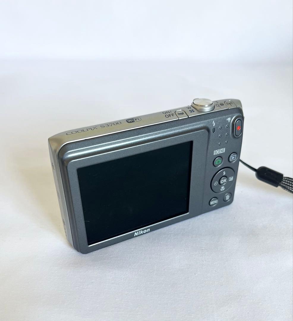【完動品】Nikon Coolpix S3700 デジタルカメラ 動作確認済み