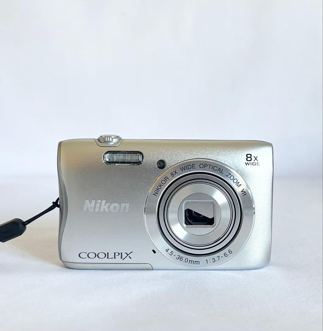 【完動品】Nikon Coolpix S3700 デジタルカメラ 動作確認済み