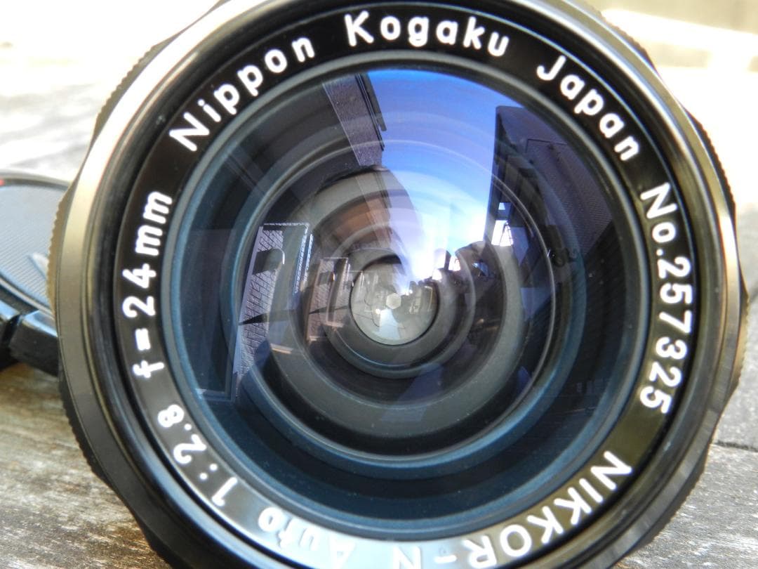 極美品　NIKKOR-N Auto 24mm f/2.8 レンズ 即撮影可