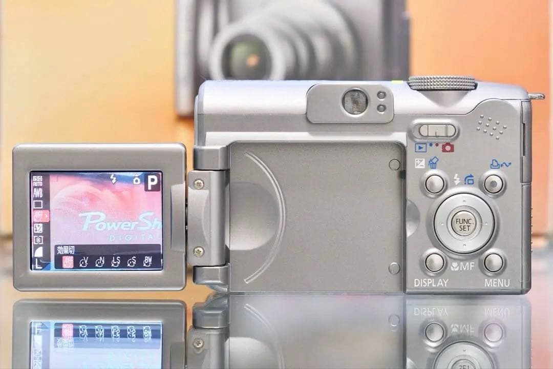 美品 名機 動作品 平成レトロ 自撮り Canon PowerShot A620