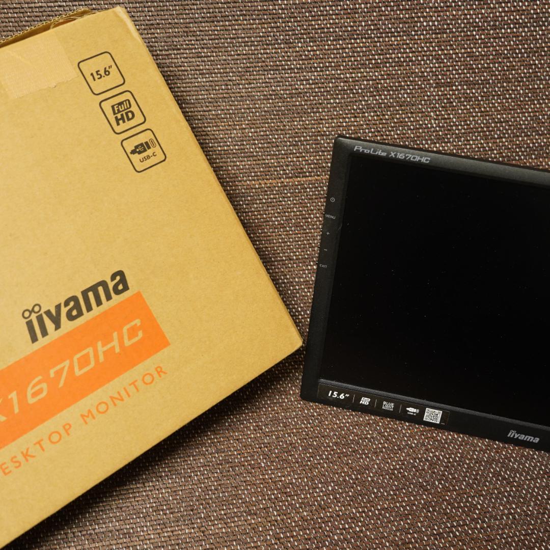 iiyama X1670HC モニター 15.6インチ 1920×1080