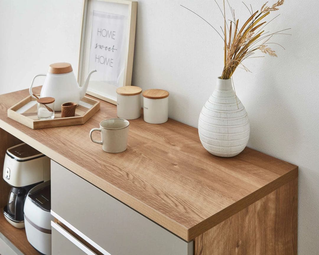 美品　ロータイプ 食器棚 キッチンカウンター