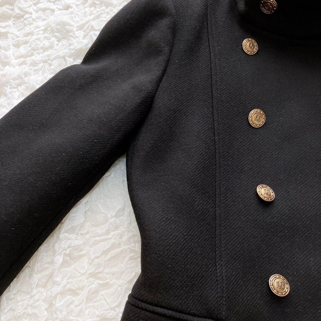 ザラ　マンテコ　ナポレオンコート　ジャケット　ブラック　M