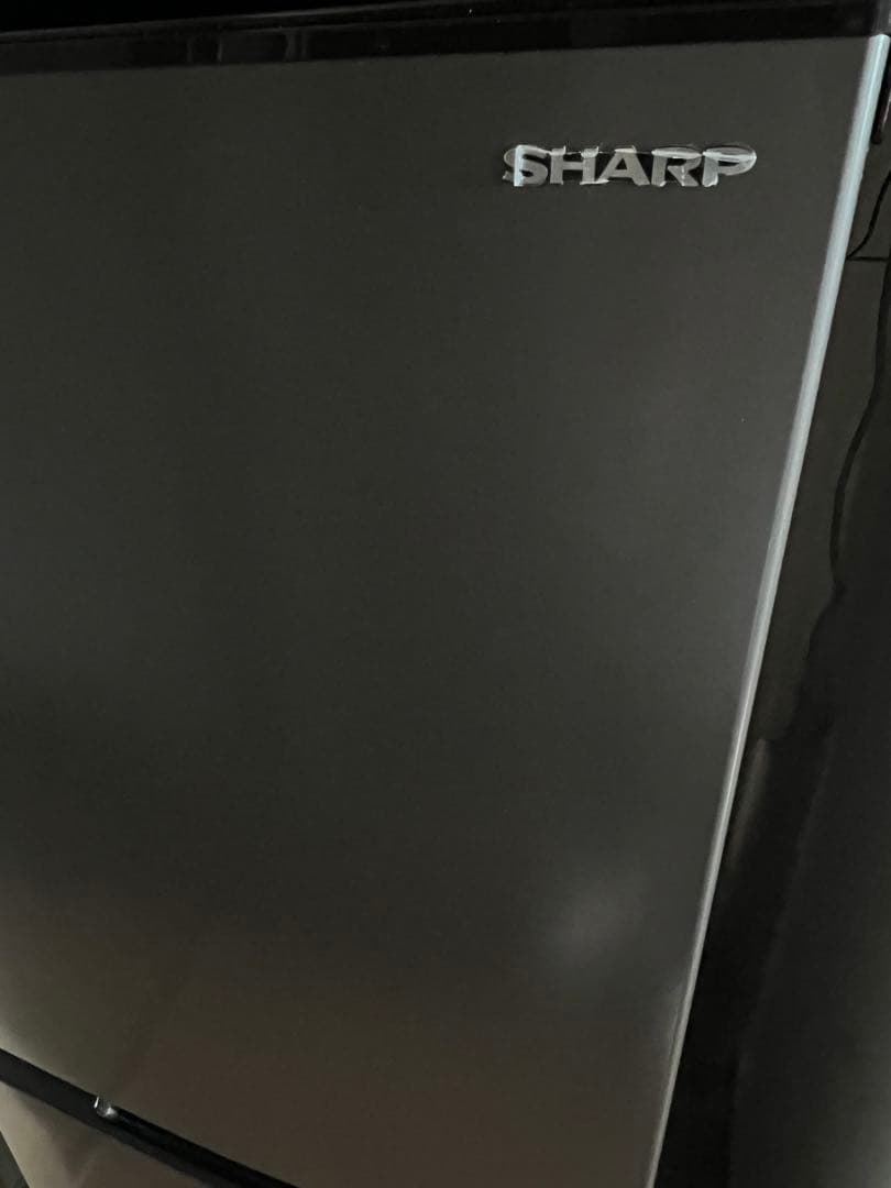 シャープ SJD15K 2ドア冷蔵庫 152L マットダークグレー