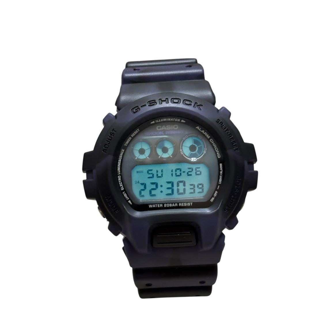 CASIO G-SHOCK DW-6900MC マーブルカラー 紫　カモフラ