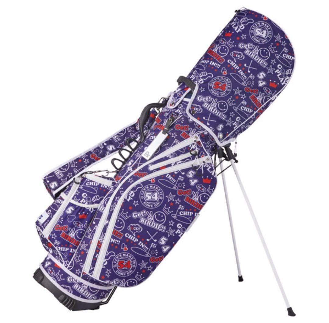 WINWIN STYLE スタンドキャディーバッグ スマイリーデザイン ゴルフ