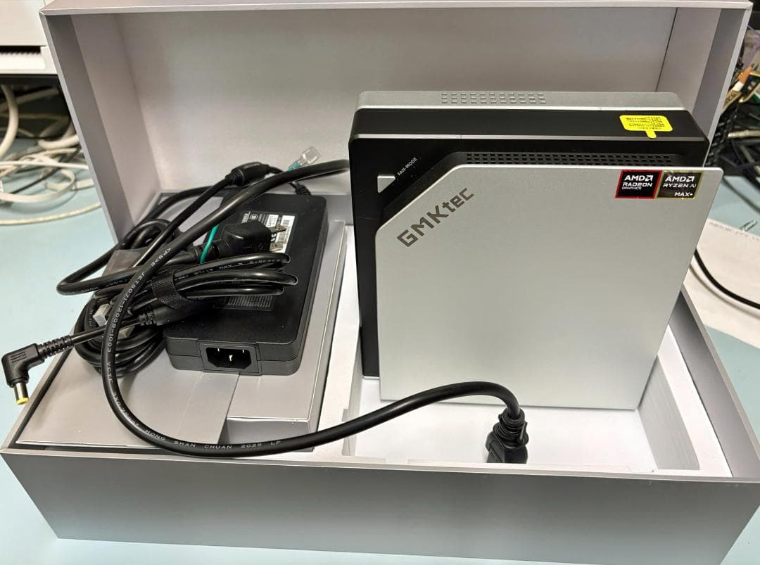 GMKtec EVO-X2 128GB/SSD2TB (SSD1TB付）