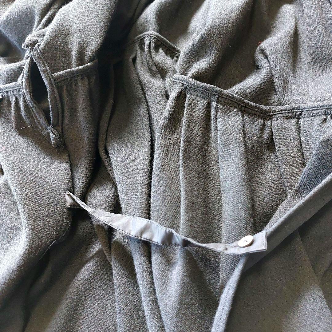 ADORE ワンピース サイズ38 黒 ラップワンピース リボン