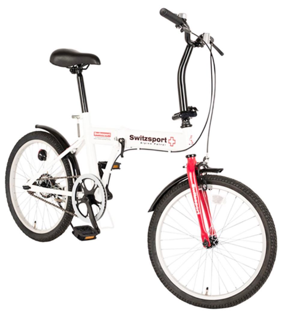新品未使用！スウィットスポートSwitzsport 折りたたみ自転車 20インチ