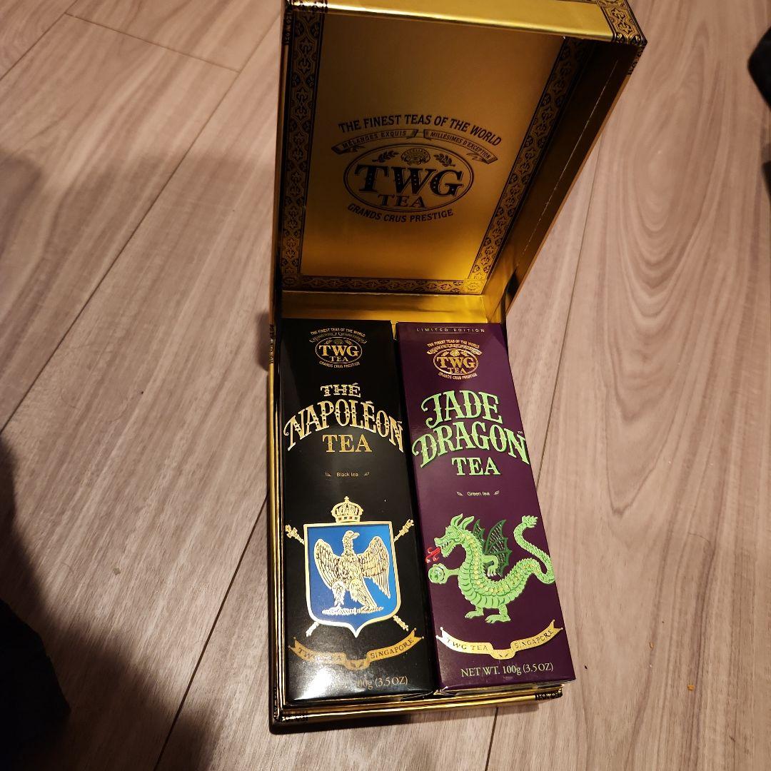 【値下】TWG Tea ナポレオンティー＆ジェイドドラゴンティーセット