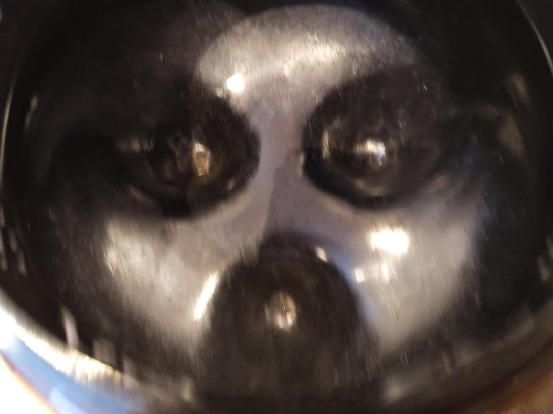 送料込【逢絢亭】茶道具 鬼面風炉 唐銅 丸釜添 釜師 和田美之助 共箱入り