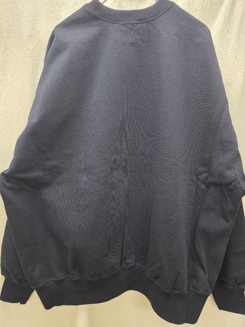 フレッシュサービス LIGHT OZ CREW NECK SWEAT NAVYL