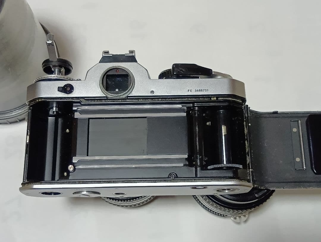 ジャンク Nikon FE 一眼レフカメラ レンズ付 3種