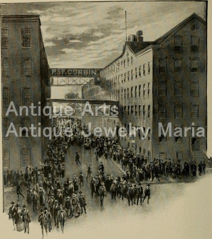 《p1051》“Mars”（火星）1900年初頭 P&F Corbin社 南京錠