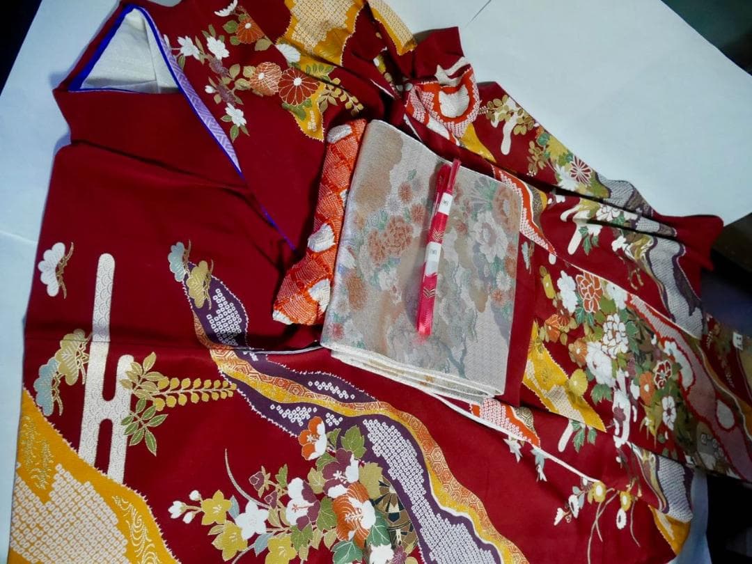 ミミ　本振袖 丹後縮緬手描き友禅 最高にエレガント成人式♪soleil q