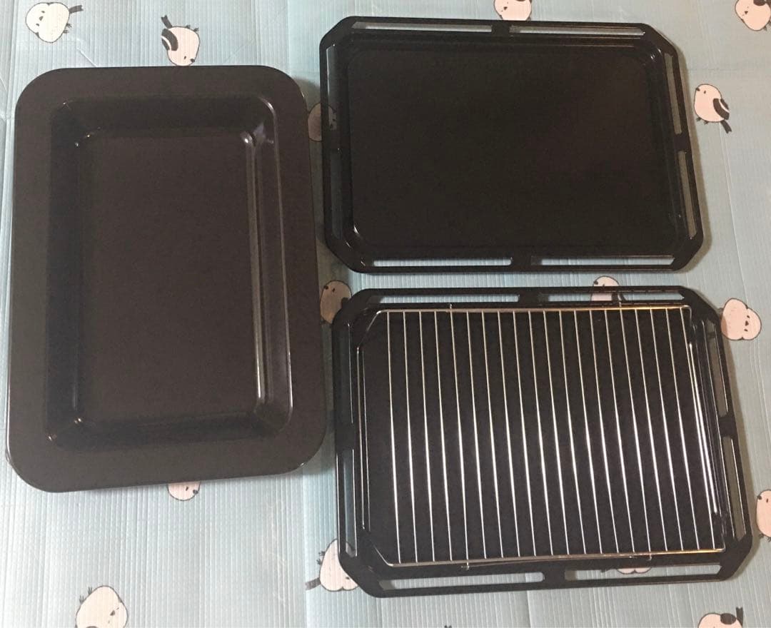 【新品未使用】東芝　石窯ドーム ER-D7000B（K) 角皿2枚 焼網 深皿